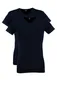 Alan Red T-shirt donkerblauw effen katoen 2-pack Oklahoma