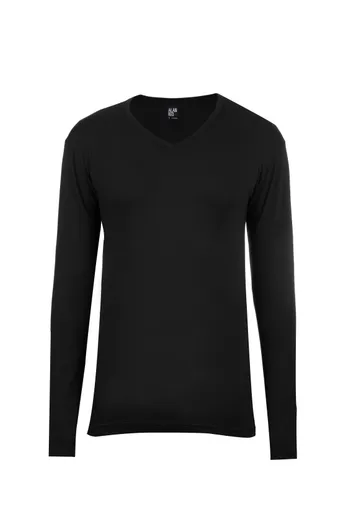 Alan Red Alan Red Oslo t-shirt zwart effen katoen
