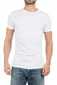 Alan Red t-shirt effen katoen wit Derby 5-pack