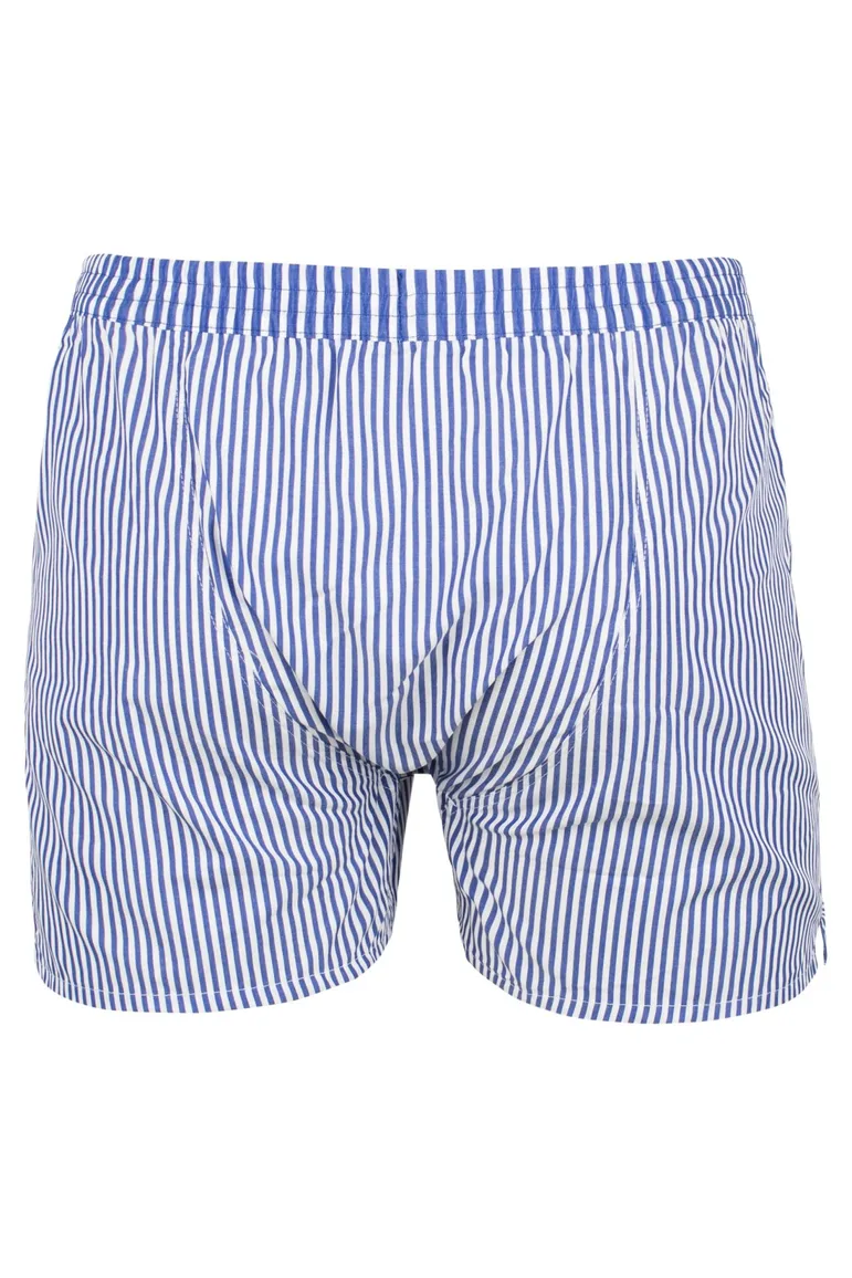 McAlson boxershort blauw wit gestreept