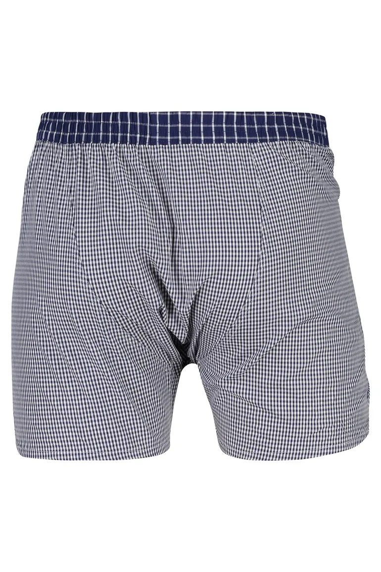 McAlson boxershort donkerblauw geruit