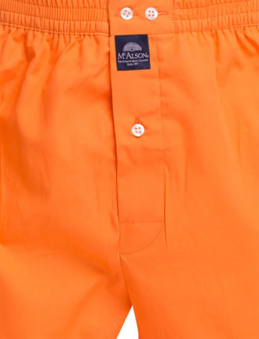 Oranje boxershort Mc Alson