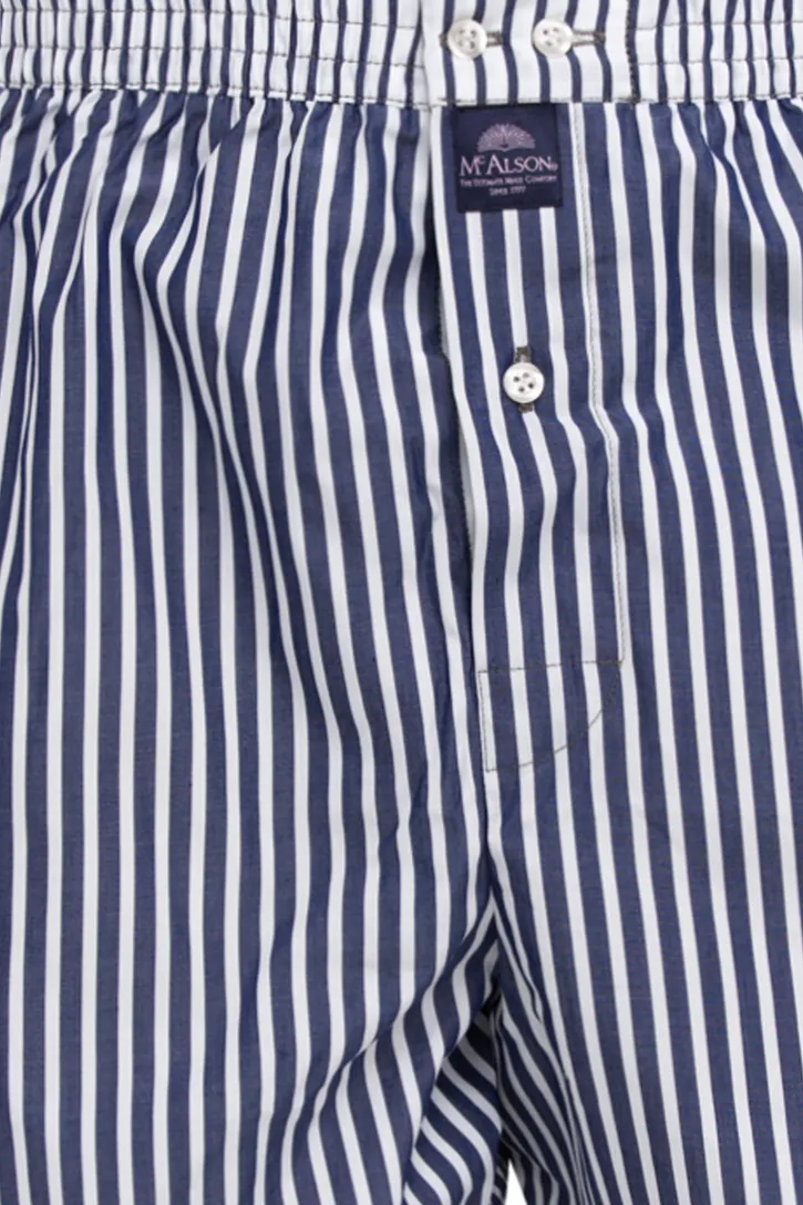 Boxershort navy gestreept McAlson