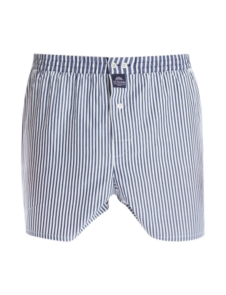 McAlson boxershort marineblauw gestreept