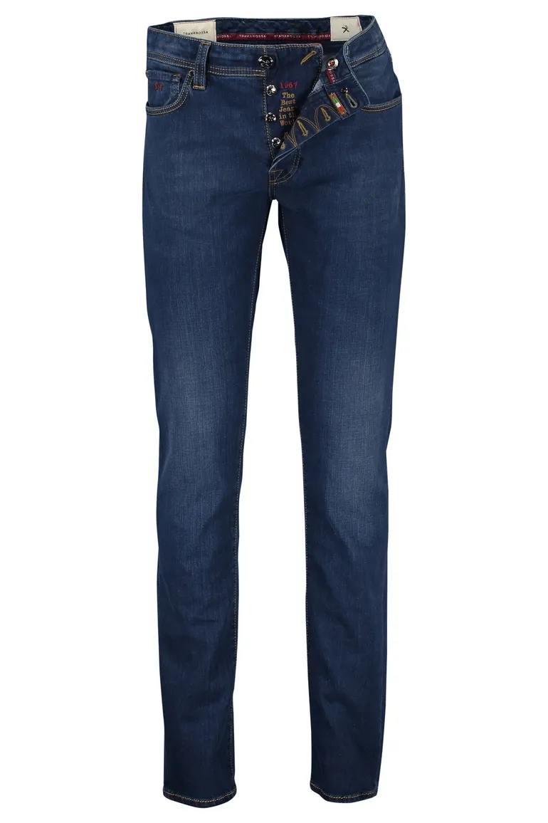Donkerblauwe jeans Tramarossa Leonardo