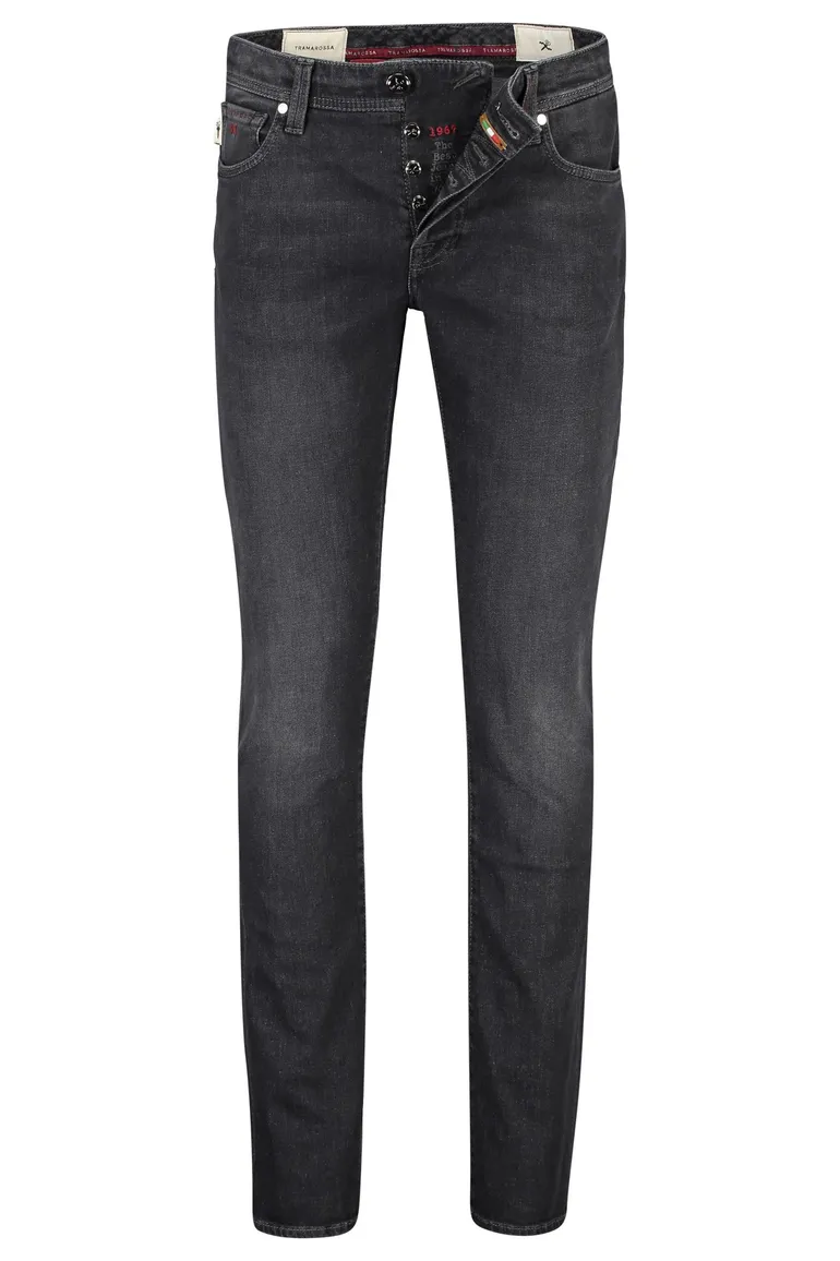 Tramarossa Leonardo 6 moons jeans zwart 5-pocket