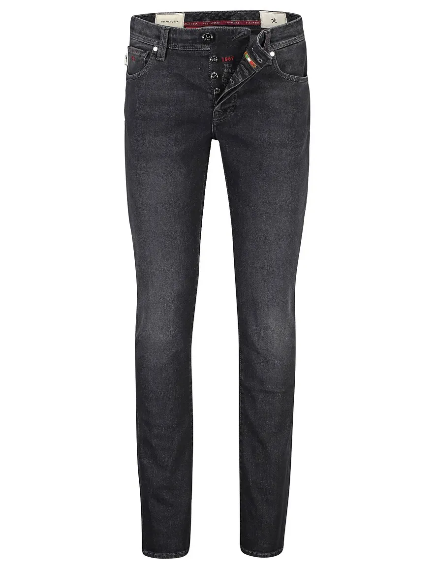 Tramarossa Leonardo 6 moons jeans zwart 5-pocket