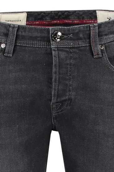 Tramarossa Leonardo 6 moons jeans zwart 5-pocket