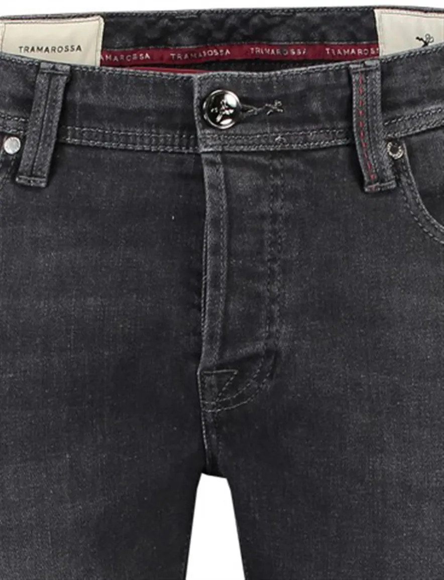 Tramarossa Leonardo 6 moons jeans zwart 5-pocket