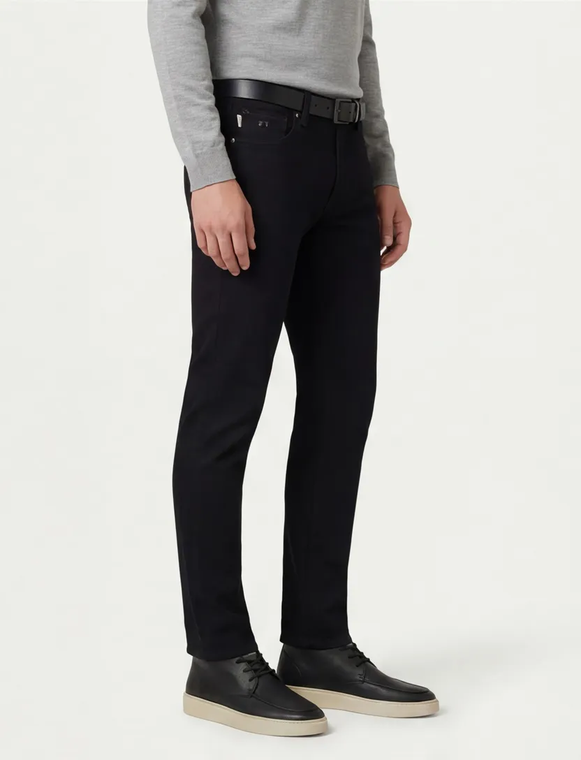 Tramarossa jeans zwart Leonardo 1 moon