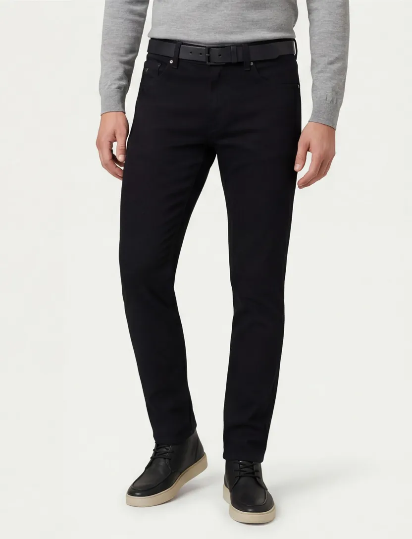 Tramarossa jeans zwart Leonardo 1 moon