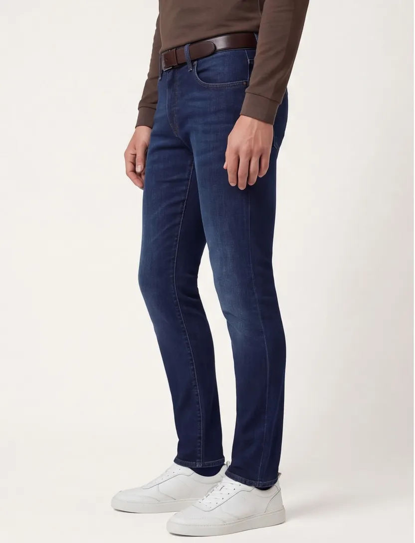 Tramarossa jeans Leonardo Slim donkerblauw