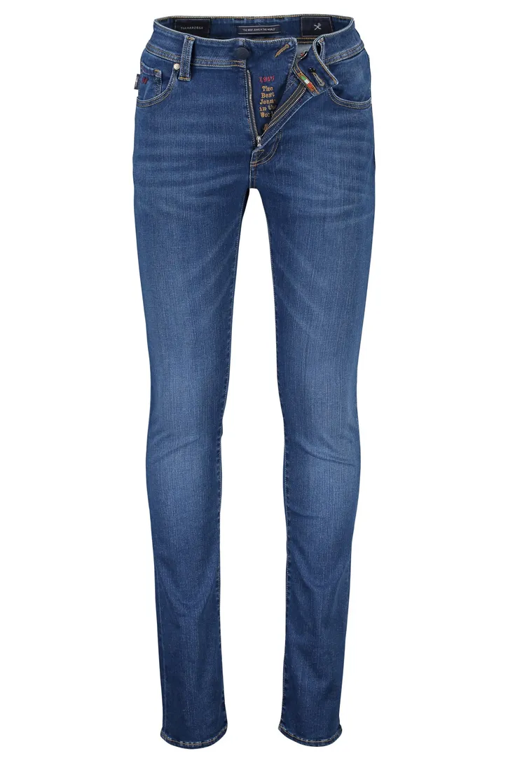 Tramarossa 5-pocket blauw Leonardo Slim