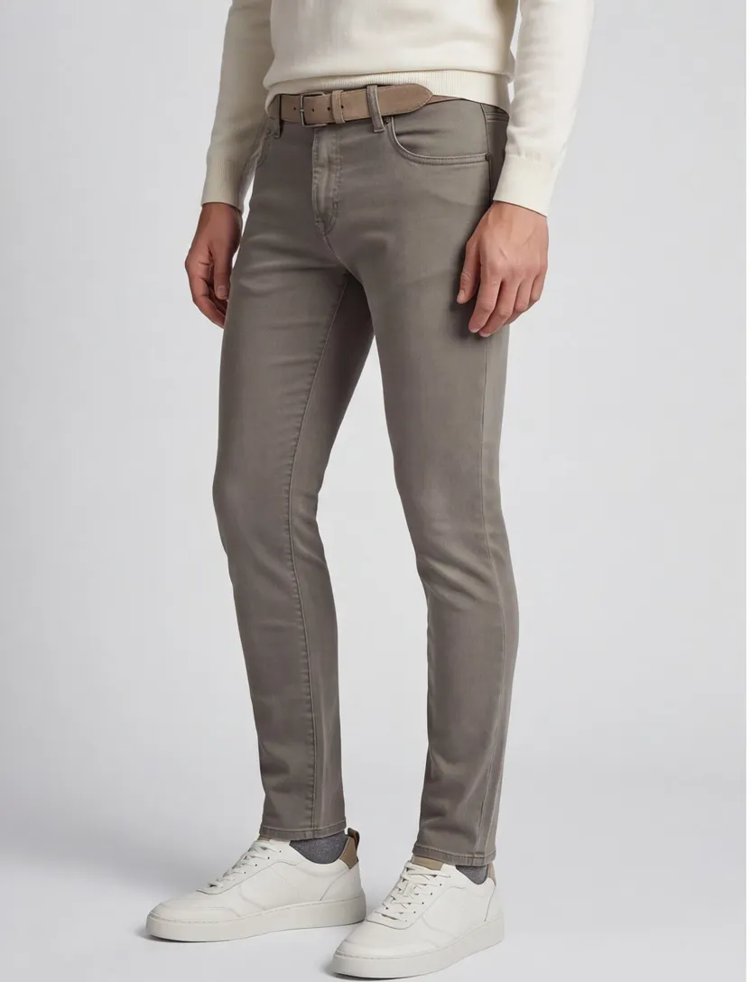 Tramarossa jeans grijs Leonardo Slim denim