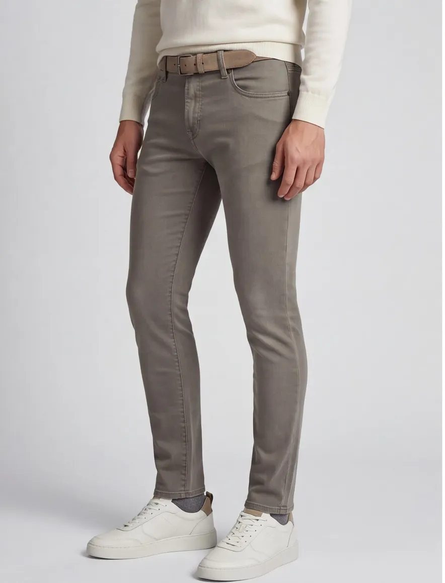 Tramarossa jeans Leonardo Slim grijs denim