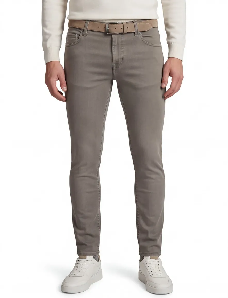 Jeans 5-p groen grijs Tramarossa Leonardo Slim