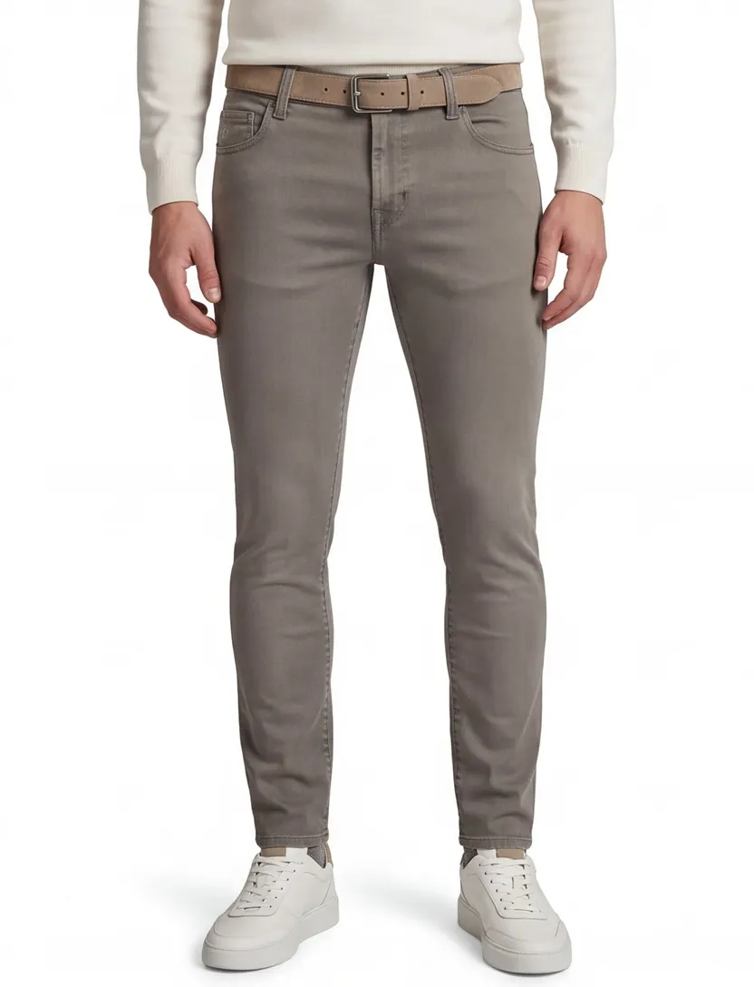 Tramarossa jeans grijs Leonardo Slim denim