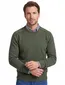 Pullover Alan Paine groen lamswol