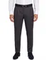 M.E.N.S. pantalon wol Paris-U antraciet bandplooi