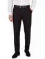 m.e.n.s. pantalon Paris-U zwart wol bandplooi stre