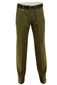 m.e.n.s. pantalon Paris-U wol groen bandplooi stre