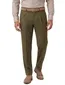 m.e.n.s. pantalon Paris-U wol groen bandplooi stre