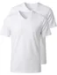 Two-pack t-shirt Ragman wit v-hals