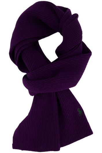 Polo Ralph Lauren sjaal paars logo