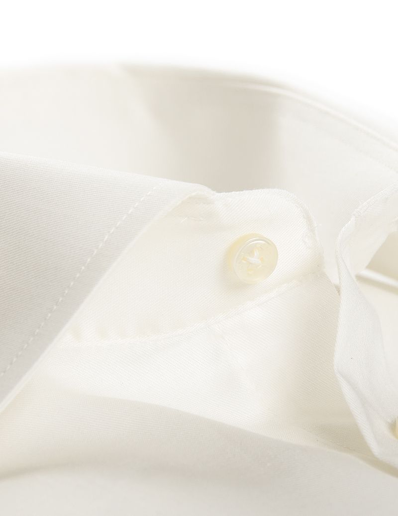 Ledub dress overhemd antiek wit regular fit