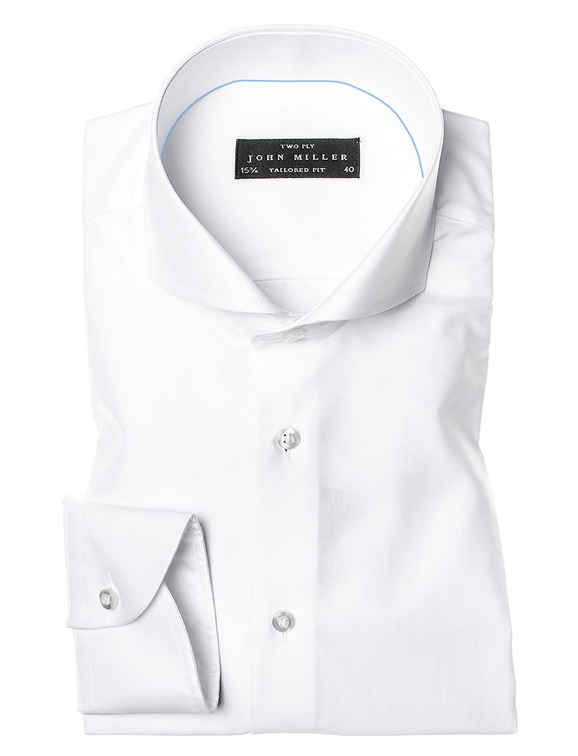 Overhemd John Miller wit