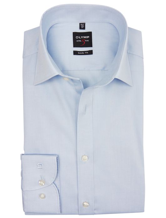 OLYMP lichtblauw overhemd Level Five