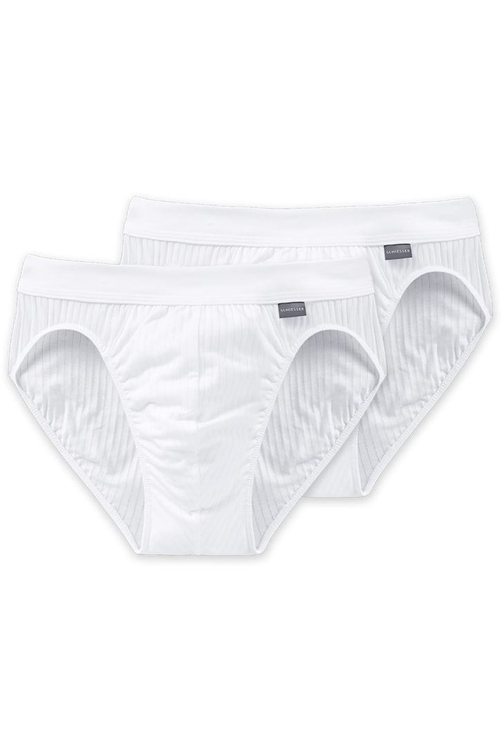 5=4 Schiesser slip Authentic Rio wit 2-pack