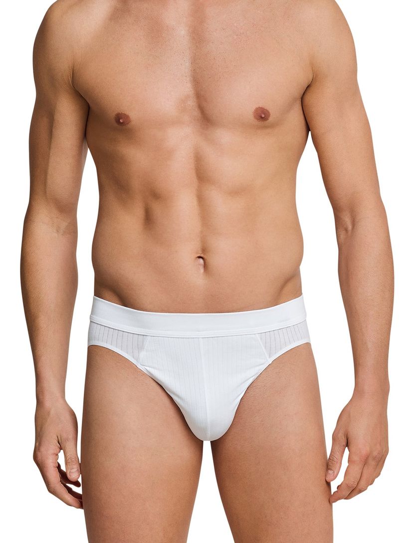 5=4 Schiesser slip Authentic Rio wit 2-pack