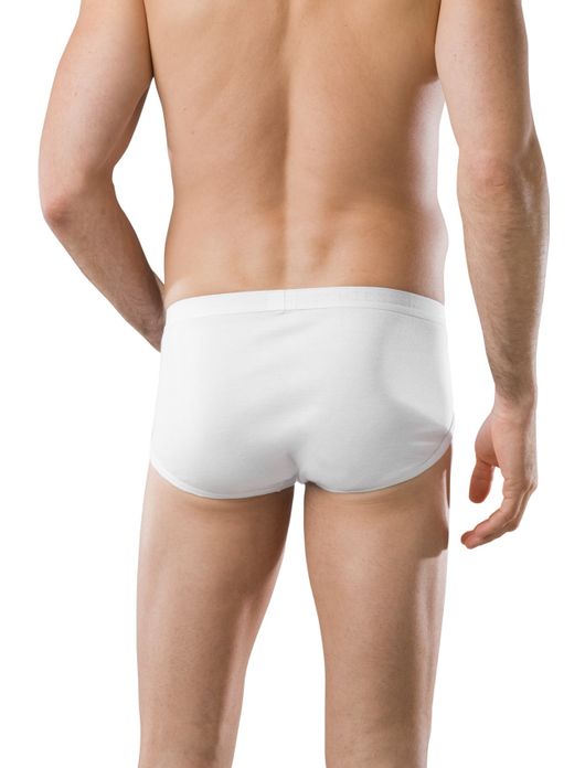 5=4 Schiesser Original slip wit feinripp gulp