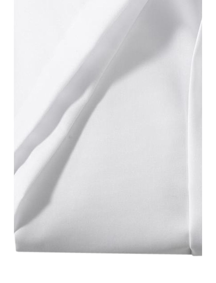 Olymp overhemd korte mouw Luxor Modern Fit wit effen katoen normale fit