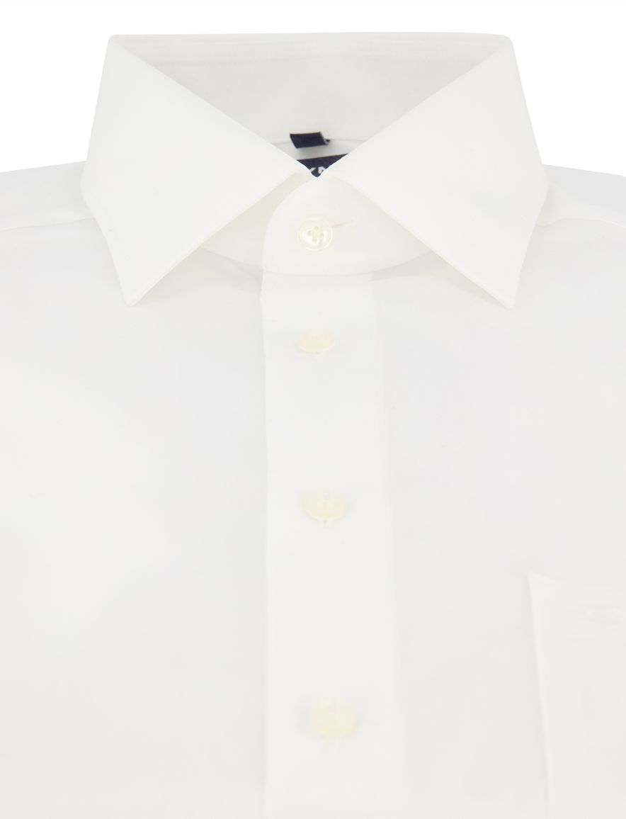 overhemd korte mouw wit Olymp Luxor Modern Fit
