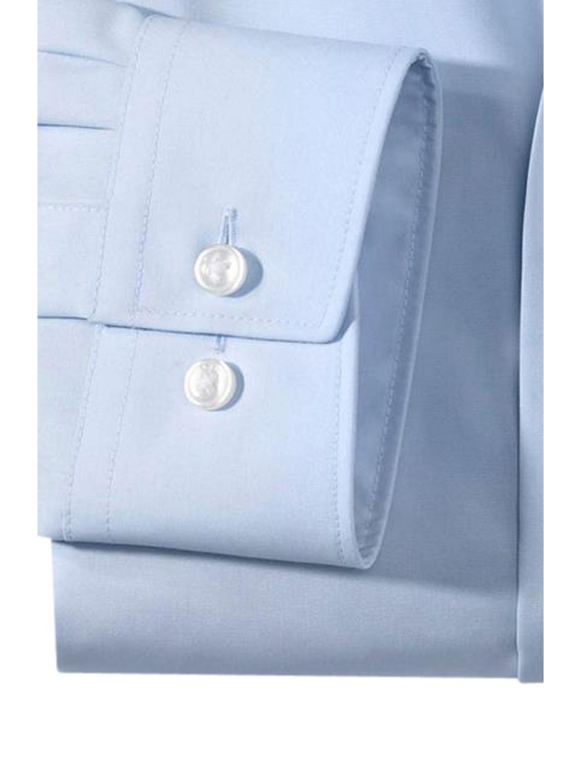 OLYMP Luxor overhemd lichtblauw strijkvrij