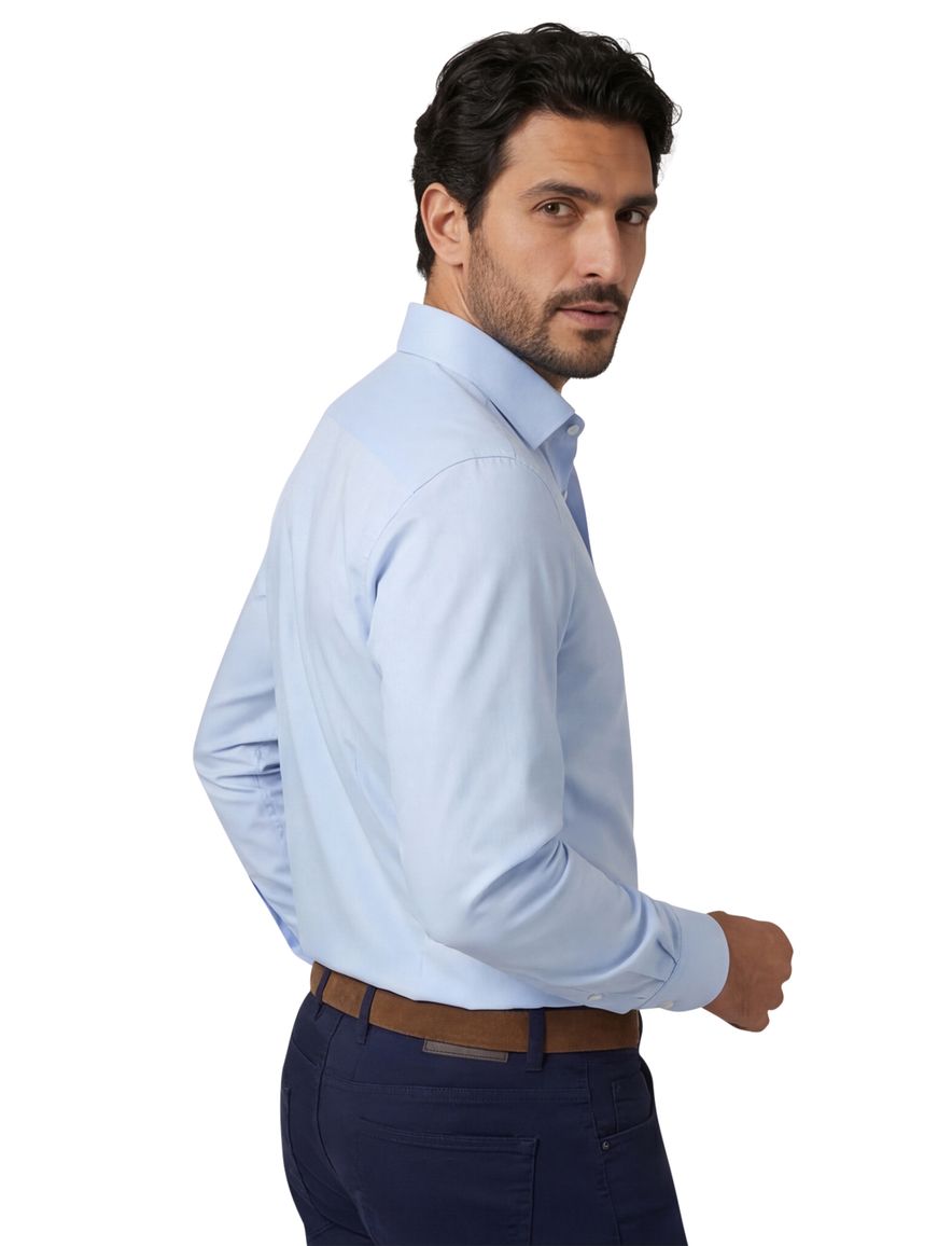 OLYMP Luxor Modern Fit hemd lichtblauw