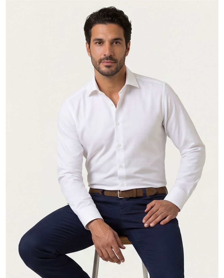 Olymp overhemd Luxor Modern Fit ecru