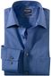 Olymp overhemd Chambray strijkvrij modern fit donkerblauw