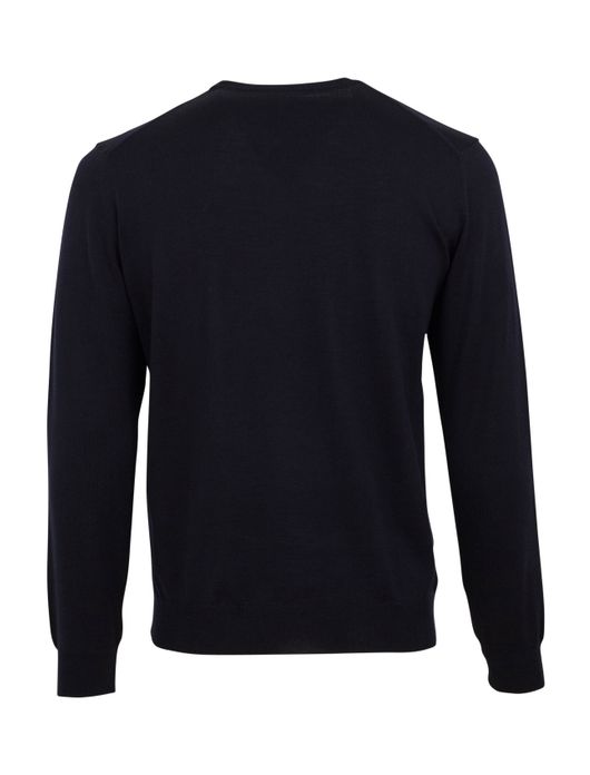 Olymp trui ronde hals navy merinowol