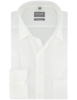 Olymp Olymp overhemd luxor comfort fit wit effen