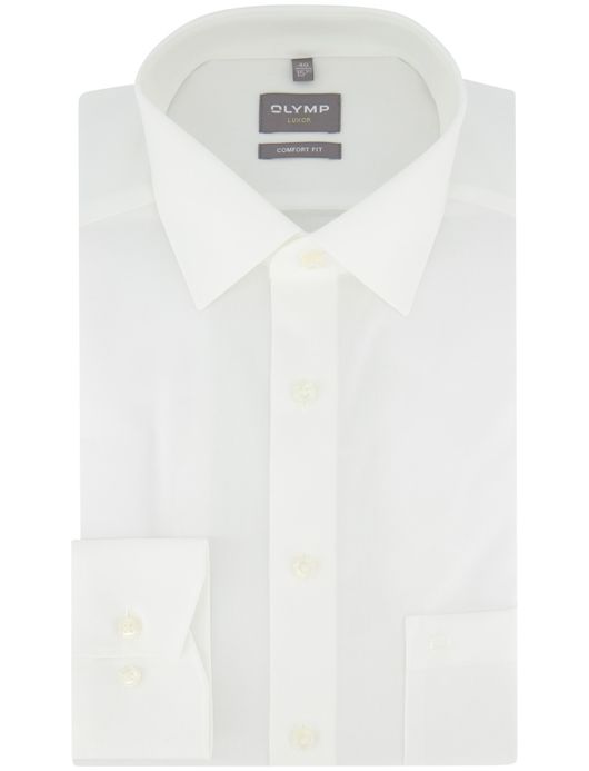 Olymp overhemd luxor comfort fit wit katoen