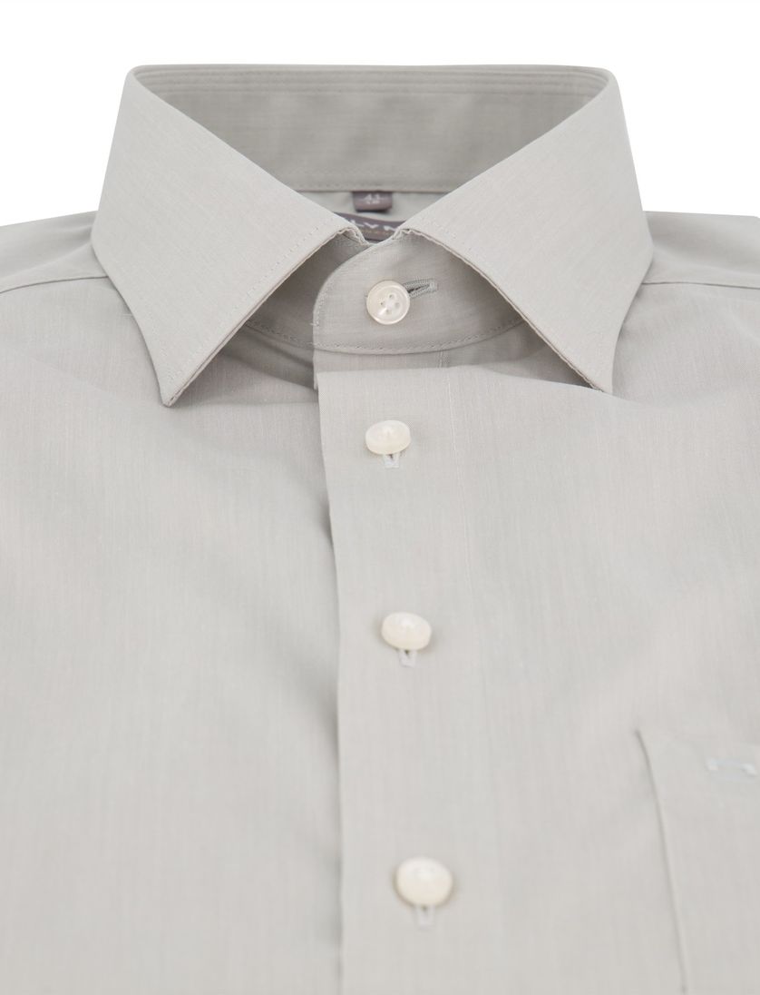 Overhemd korte mouw Olymp Luxor Comfort Fit grijs