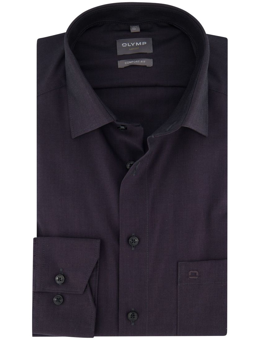 Olymp overhemd comfort fit grijs