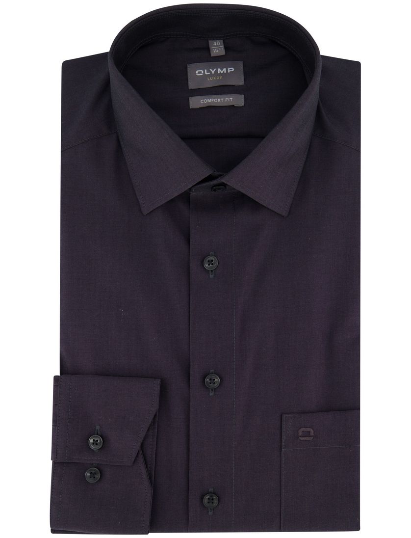 Olymp overhemd comfort fit grijs
