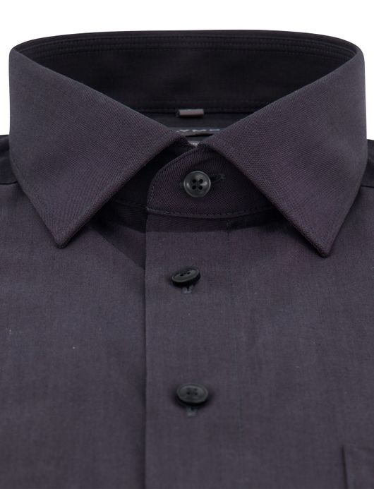 Olymp overhemd comfort fit grijs effen