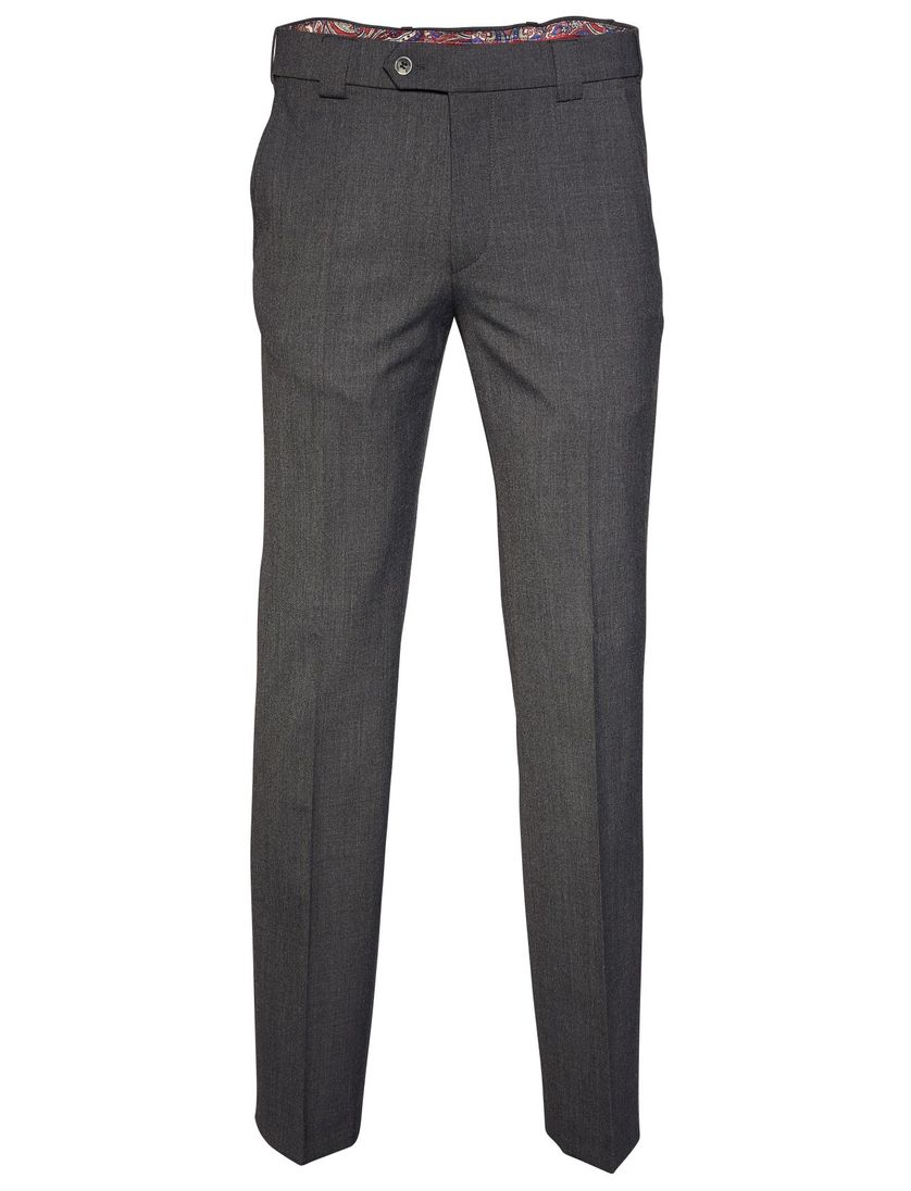 Meyer broek Roma antraciet wol-menging