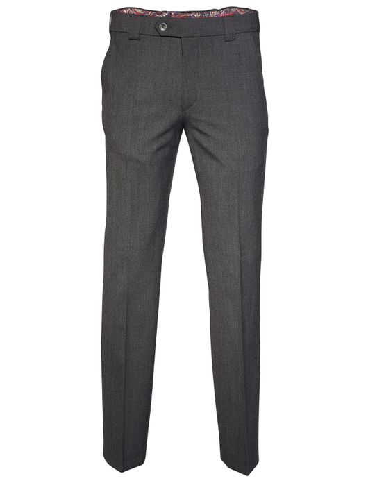 Meyer Roma pantalon donkergrijs wol stretch