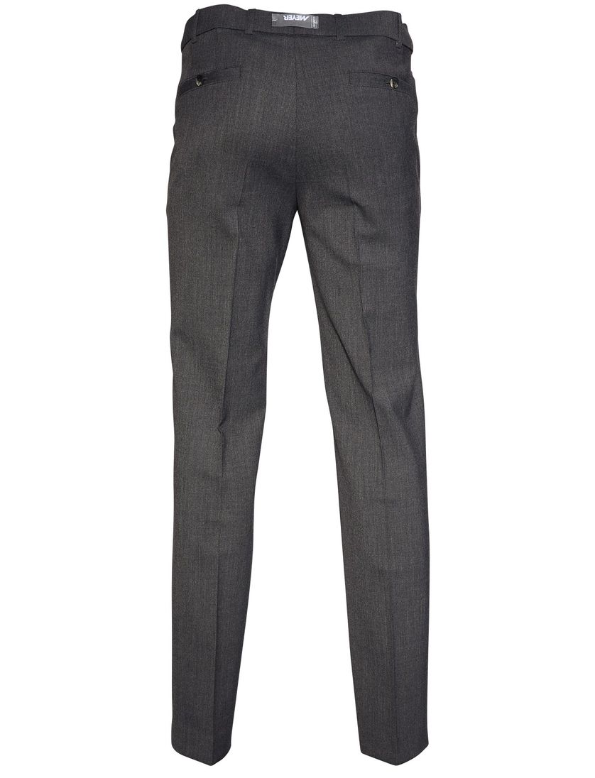 Meyer broek Roma antraciet wol-menging